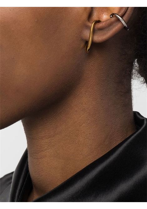 Silver and gold two-tone ear cuff - women - CHARLOTTE CHESNAIS